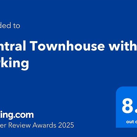 Central Townhouse With Parking Telford Exterior foto